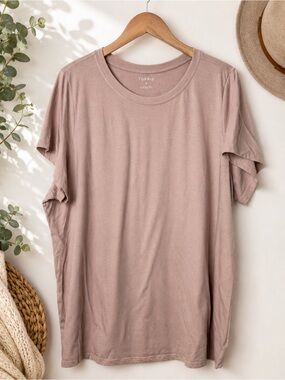 torrid Dusty Rose Crew Neck Tee